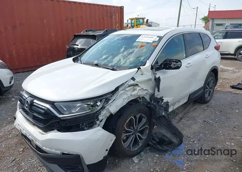 2021 Honda Cr-V Awd Ex-L из США, поврежденный, VIN 5J6RW2H88ML010284